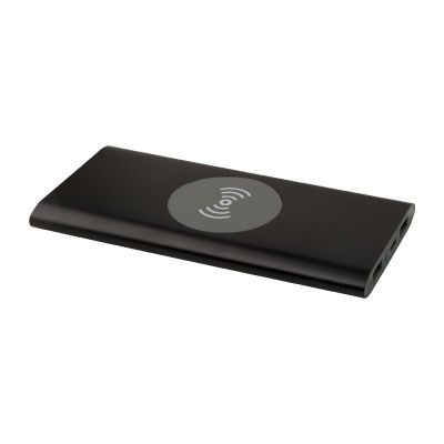 JUICE -Batería externa inalámbrica tipo C de aluminio reciclado de 8000 mAh 