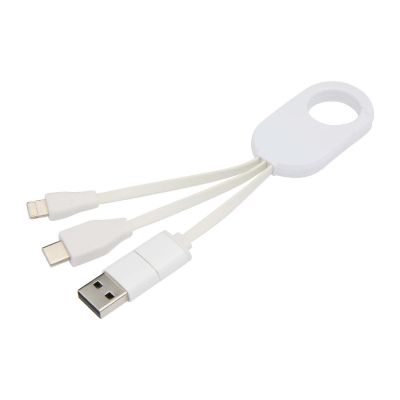TROOP -Cable de carga 4 en 1 de plástico reciclado 