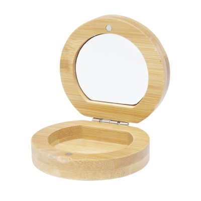 SPECCHIO TASCABILE AFRODIT -Espejo de bolsillo de bambú Afrodit