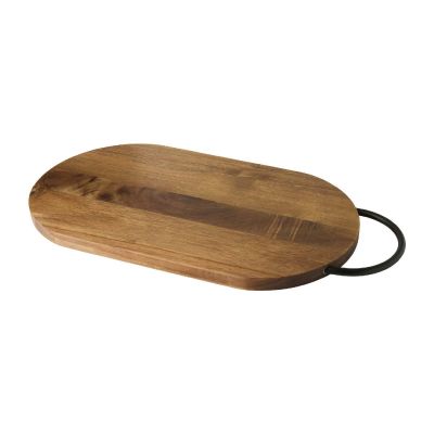 JULIENNE -Tabla de cortar de madera de acacia con mango 