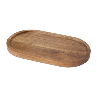 ACACIA EDGE TRAY -Bandeja de madera de acacia 
