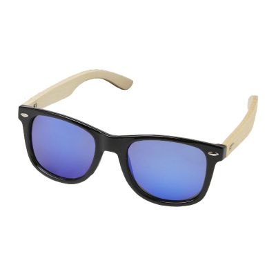 TAIY -Gafas de sol polarizadas con cristal de espejo de PET reciclado/bambú en caja de regalo ō