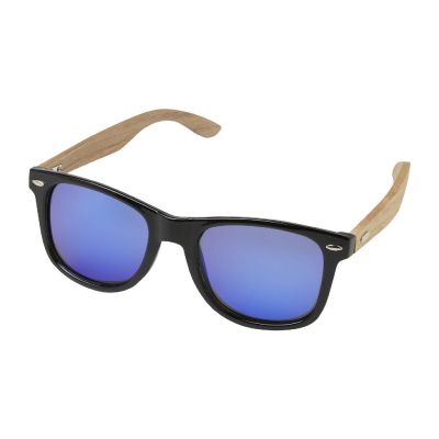 HIRU -Gafas de sol polarizadas con cristal de espejo de PET reciclado/madera en caja de regalo