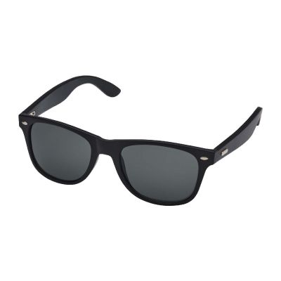 ARLO -Gafas de sol de bambú con revestimiento en negro