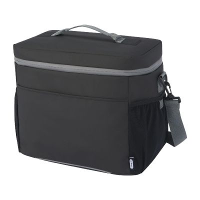 AQUA -Bolsa isotérmica de 22 L para 20 latas de material reciclado GRS resistente al agua