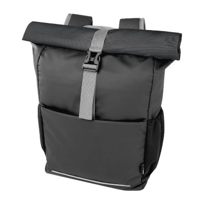 AQUA -Bolsa enrollable para bicicleta resistente al agua de material reciclado GRS de 15