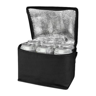 SPECTRUM -Bolsa isotérmica para 6 latas no tejida de material reciclado GRS de 4 l