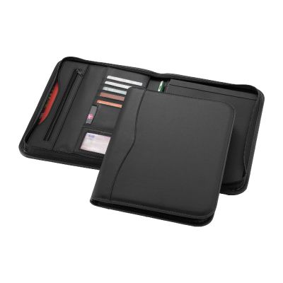 EBONY -Portafolios A4 con cremallera 