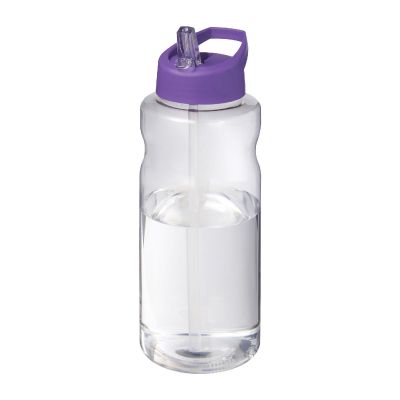 H2O ACTIVE BIG BASE 1L SPOUT -Bidón deportivo con tapa con boquilla de 1 litro 