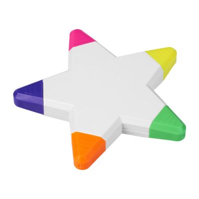 SOLVIG -Marcador fluorescente estrella 