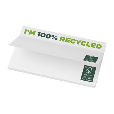 NOTES -Bloc de notas adhesivas de papel reciclado de 127 x 75 mm Sticky-Mate®