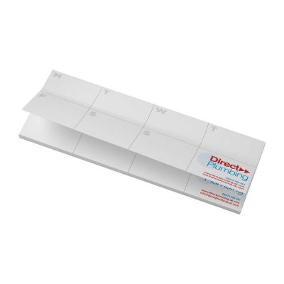 FOGLIETTI ADESIVI -Libreta con notas adhesivas de material reciclado con planificador impreso 