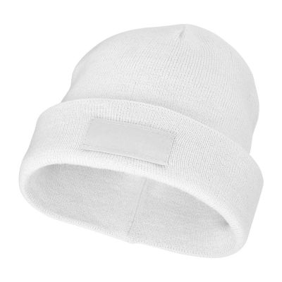BOREAS -Gorro de lana con parche 