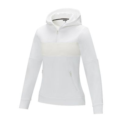 SAYAN -Sudadera anorak con capucha con media cremallera para mujer 