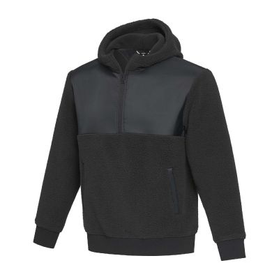 EVANS -Sudadera unisex de tejido polar sherpa reciclado de 370 g/m² 