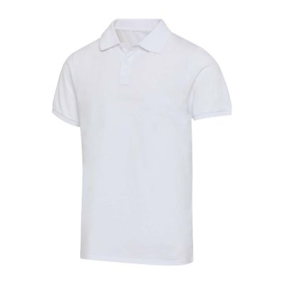 BERYL -Polo de material reciclado orgánico con certificado OCS de manga corta unisex de 220 g/m² 
