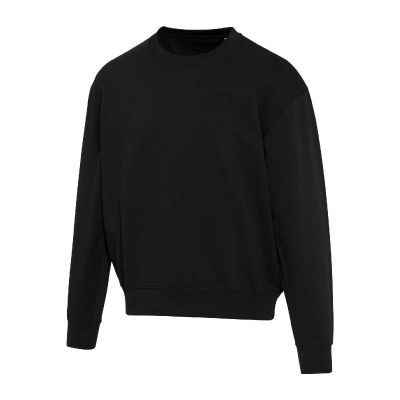 BORIS -Jersey unisex de 280 g/m2 orgánico con certificado OCS oversize de cuello redondo 