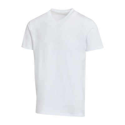 BALFOUR -Camiseta orgánica unisex con certificado OCS de manga corta y cuello de pico de 200 g/m² 