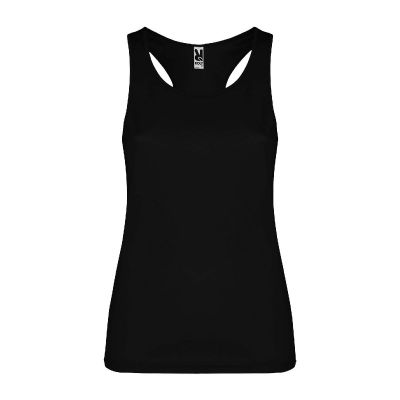 SHURA -Camiseta deportiva sin mangas para mujer de 140 g/m² 