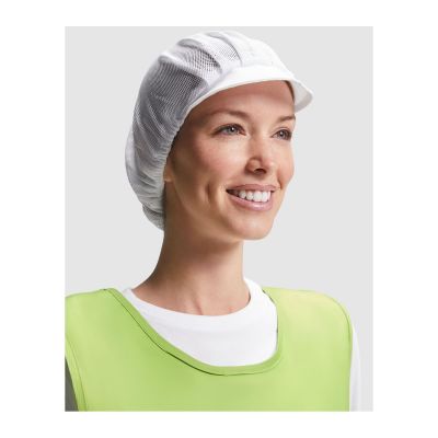 VALLEY - Cofia con rejilla recoge pelo y visera corta rígida