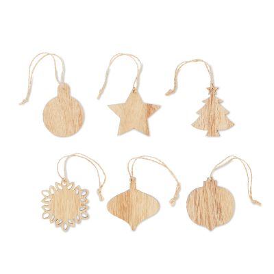 CHRISET - Adornos navideños de madera