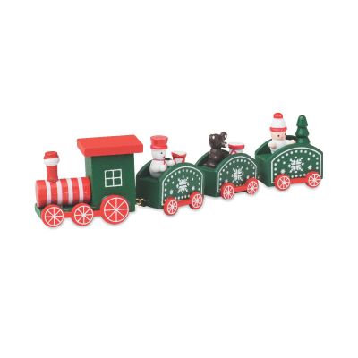 JUNA - Tren de navidad de madera