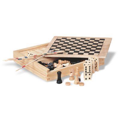 TRIKES - 4 juegos en caja de madera