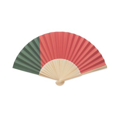 FUNFAN - Abanico bambú diseño bandera