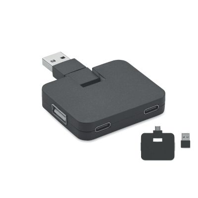 SQUARE-C - Hub 4 puertos
