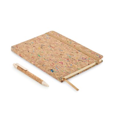 CORNOTA - Cuaderno de color corcho a5