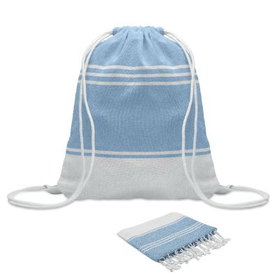 HAMMA - Toalla de playa con bolsa