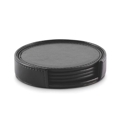 POSA SET - Juego de 4 posavasos de pu