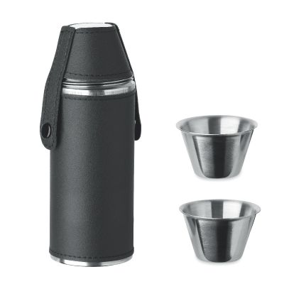 COCOON - Petaca con vasos de chupito