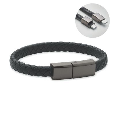 FAULETI CHARGE - Pulsera cable trenzado tipo-c
