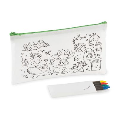 CRAY - Estuche infantil con 4 lápices