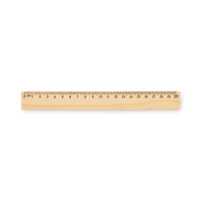 RULER20 - Regla de madera 20 cm