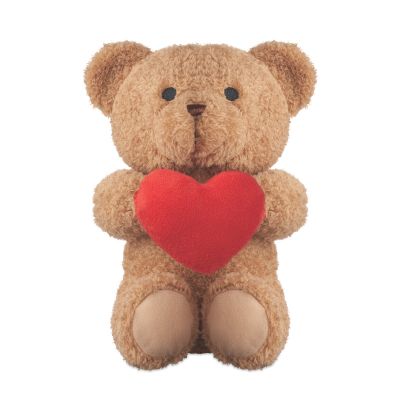 SNUGGLE - Osito de peluche corazón 23cm