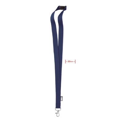 LANY RPET - Lanyard de rpet 20 mm