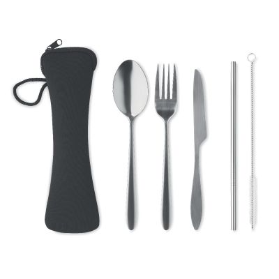 5 SERVICE - Set cubiertos acero inoxidable