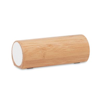 SPEAKBOX - Altavoz bambú inalámbrico 2x5w