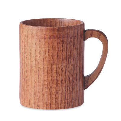 TRAVIS - Taza de madera de roble 280 ml