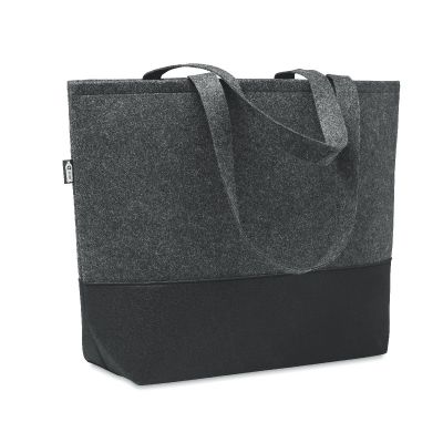 DUO INDICO - Bolsa compras de fieltro rpet