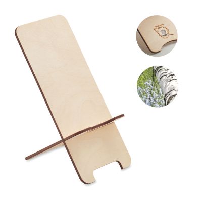 GROUW STAND - Soporte teléfono de madera