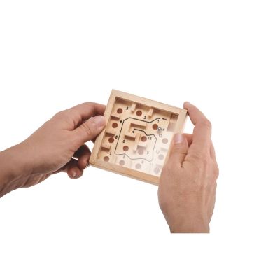 ZUKY - Juego de laberinto madera pino