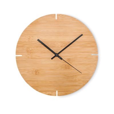 ESFERE - Reloj redondo pared de bambú