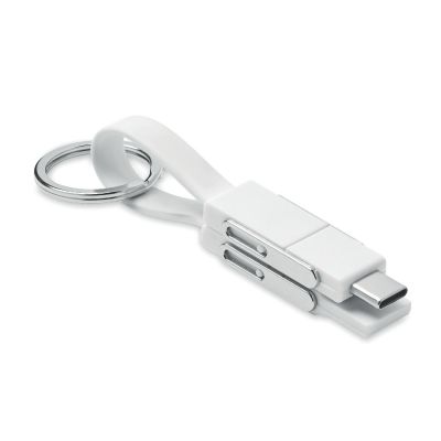 KEY C - Llavero con cable 4 en 1