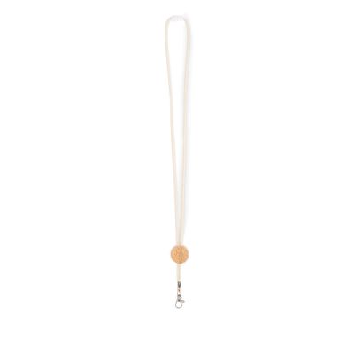 KARA - Lanyard algodón con mosquetón