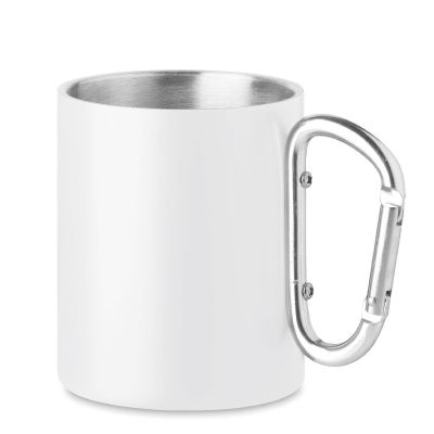 TRUMBA - Taza metálica doble 300 ml