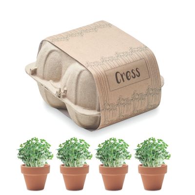 CRESS - Kit de cultivo en huevera