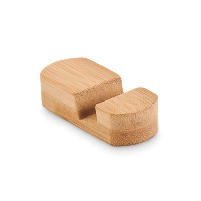 POY - Mini soporte teléfono de bambú